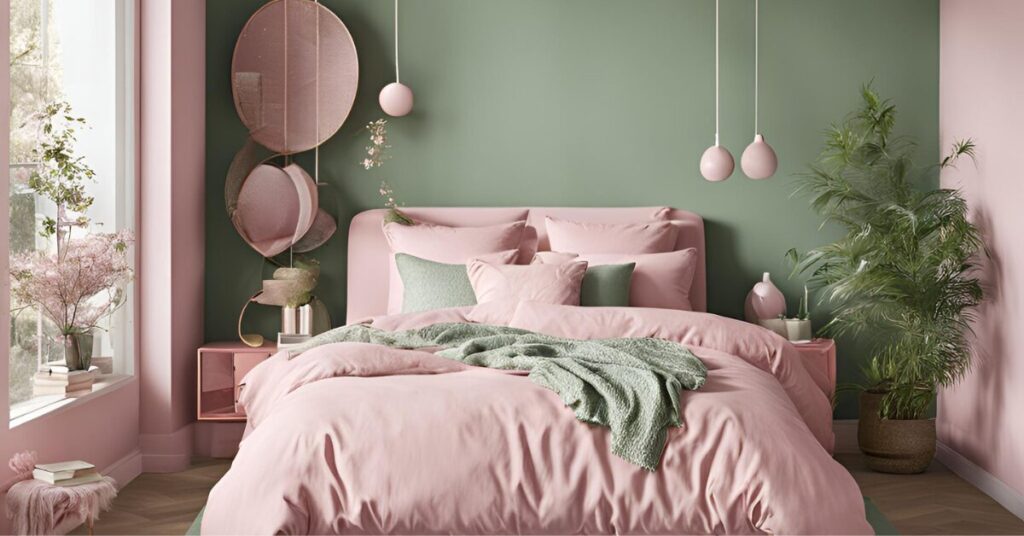 10 Sage Green and Pink Bedroom Ideas: Cozy and Chic Ambiance - Homezillo