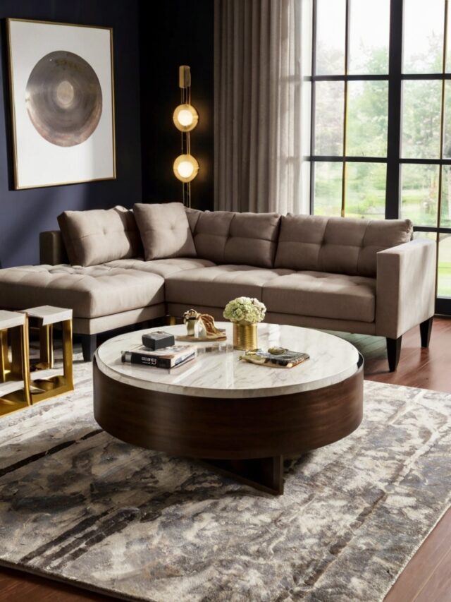 Top 10 Sectional Coffee Table Ideas: Stylish Designs - Homezillo