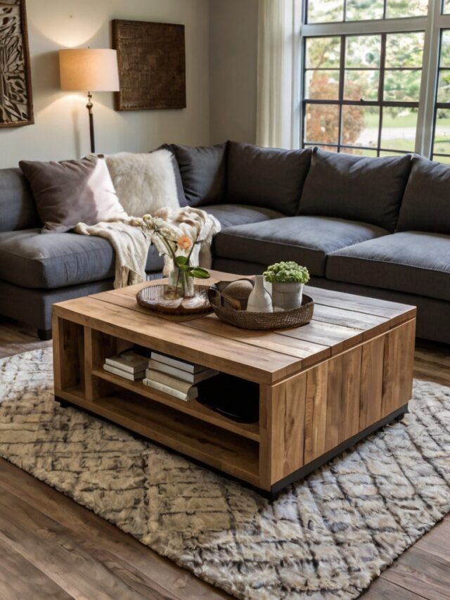 Top 10 Sectional Coffee Table Ideas: Stylish Designs - Homezillo