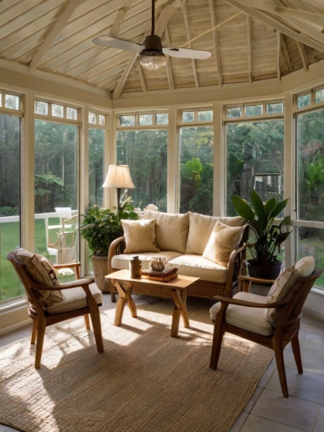 10 Small Sunroom Ideas: Creative and Cozy Designs - Homezillo