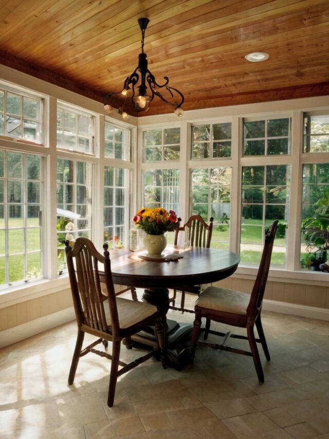 10 Creative Sunroom Dining Room Ideas: Layout Tips - Homezillo