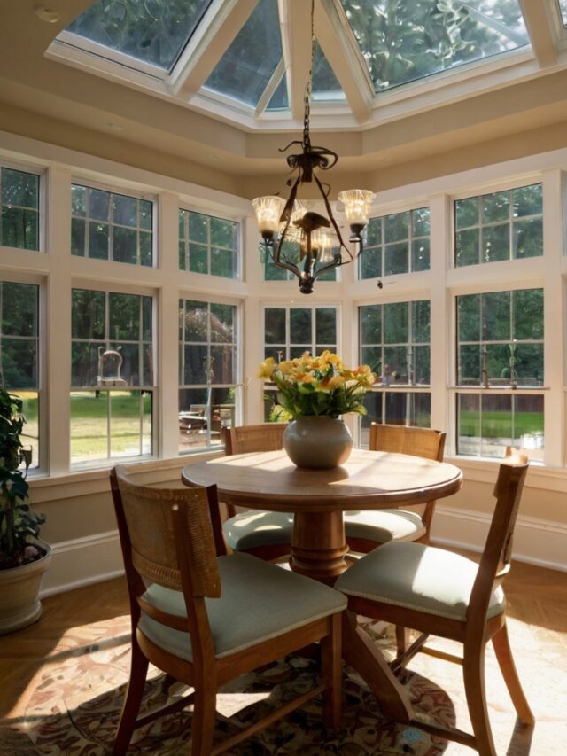 10 Creative Sunroom Dining Room Ideas: Layout Tips - Homezillo