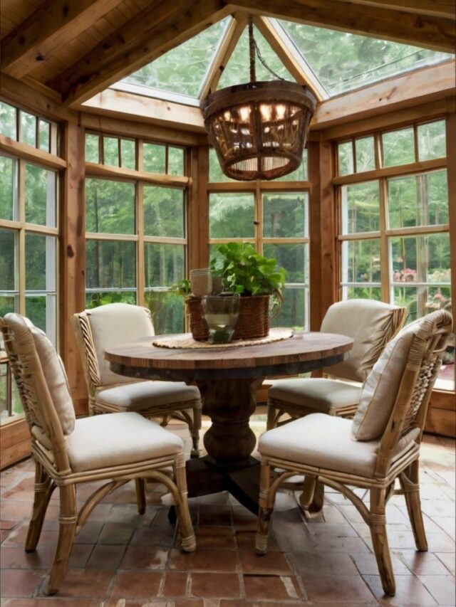 10 Creative Sunroom Dining Room Ideas: Layout Tips - Homezillo