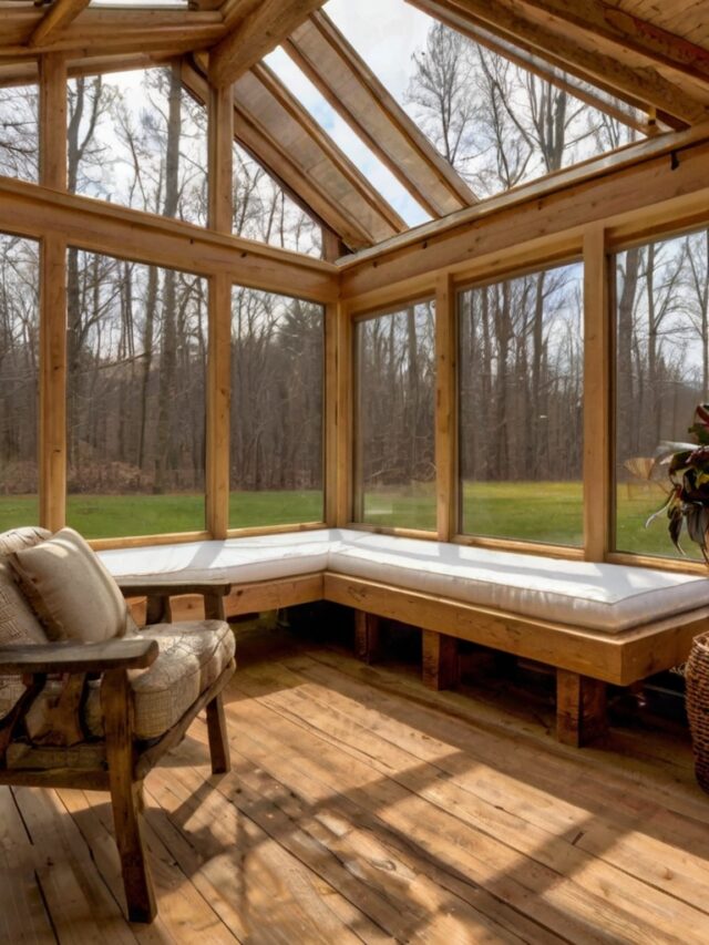 Top 10 Wood Sunroom Ideas: Minimalist Designs to Elevate Your Home ...
