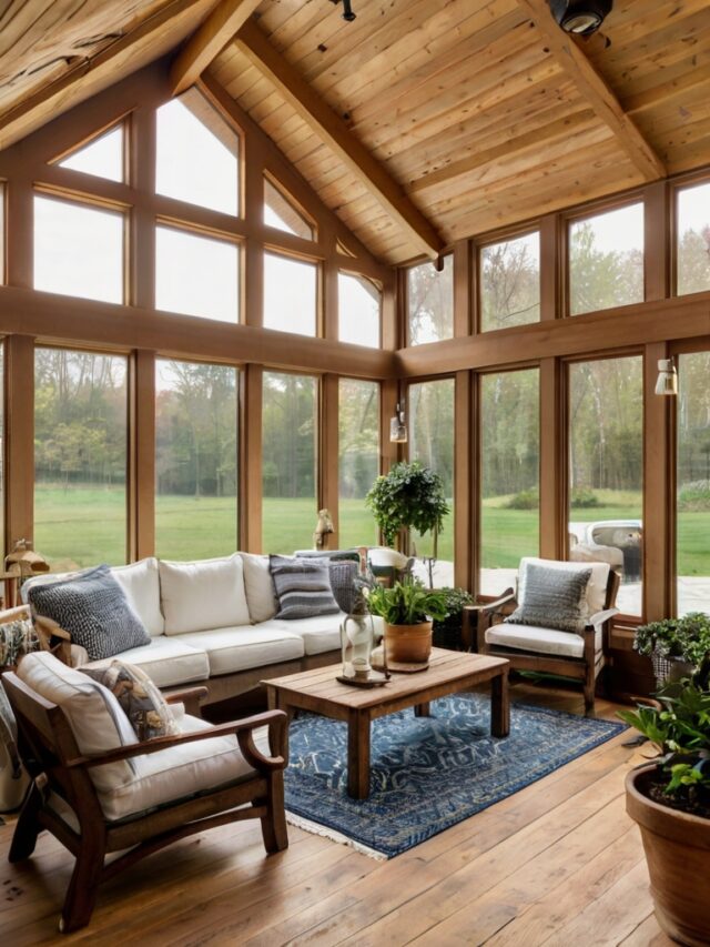 Top 10 Wood Sunroom Ideas: Minimalist Designs to Elevate Your Home ...