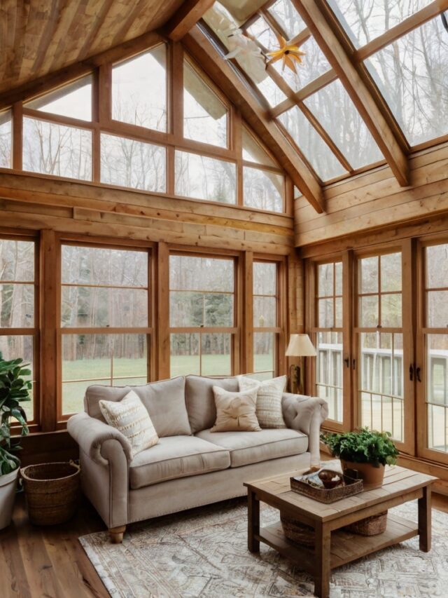 Top 10 Wood Sunroom Ideas: Minimalist Designs to Elevate Your Home ...