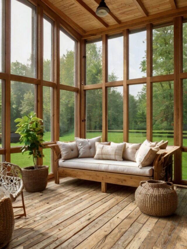 Top 10 Wood Sunroom Ideas: Minimalist Designs to Elevate Your Home ...