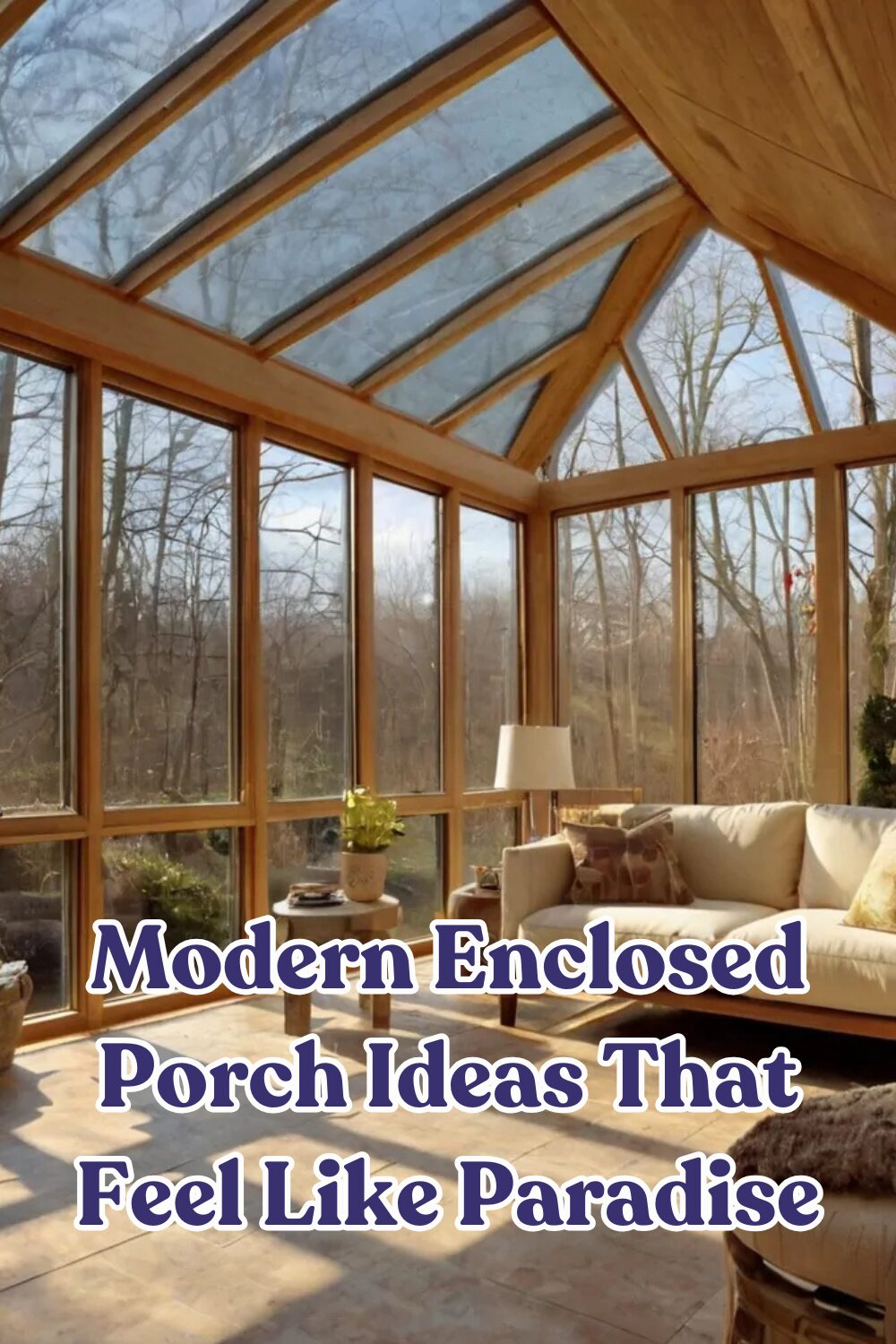 10 Enclosed Sunroom Ideas: Stunning Designs - Homezillo