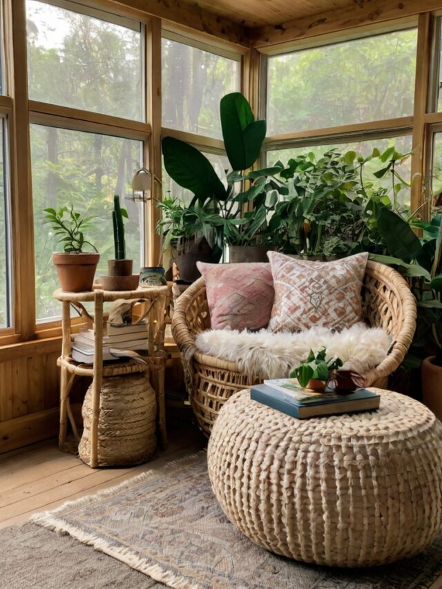 16 Amazing Boho Sunroom Ideas: How to Create a Warm and Inviting Space ...