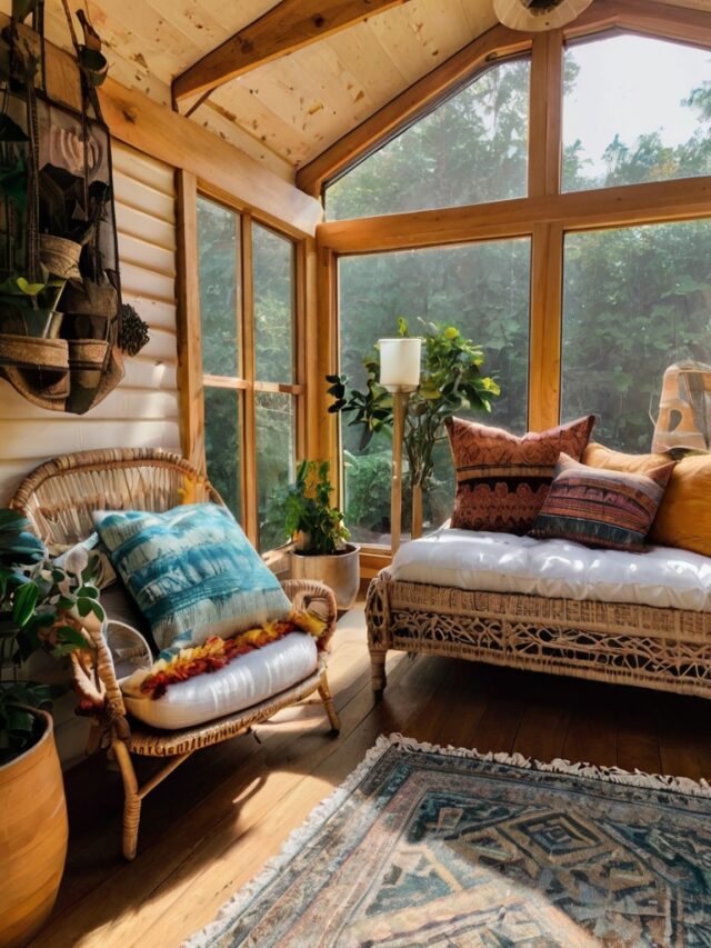 16 Amazing Boho Sunroom Ideas: How to Create a Warm and Inviting Space ...