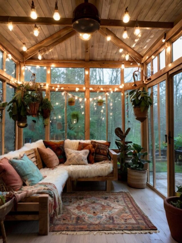 16 Amazing Boho Sunroom Ideas: How to Create a Warm and Inviting Space ...