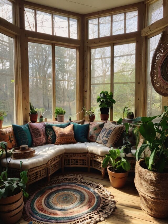 16 Amazing Boho Sunroom Ideas: How to Create a Warm and Inviting Space ...