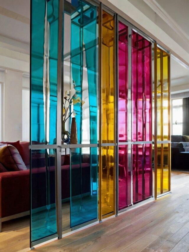 16 Stunning Glass Room Divider Ideas: Love Them - Homezillo