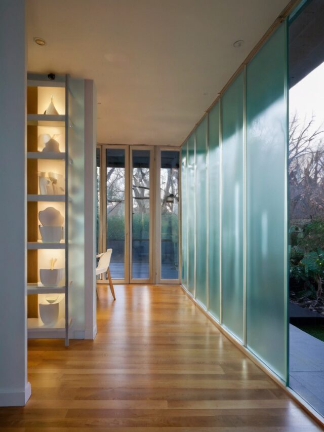 Illustration of Glass Room Divider Apartment Design Ideas Interior