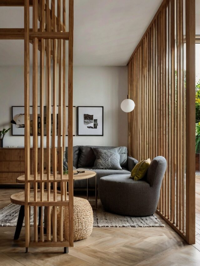 16 Stunning Room Divider Wall Ideas: You’ll Love - Homezillo