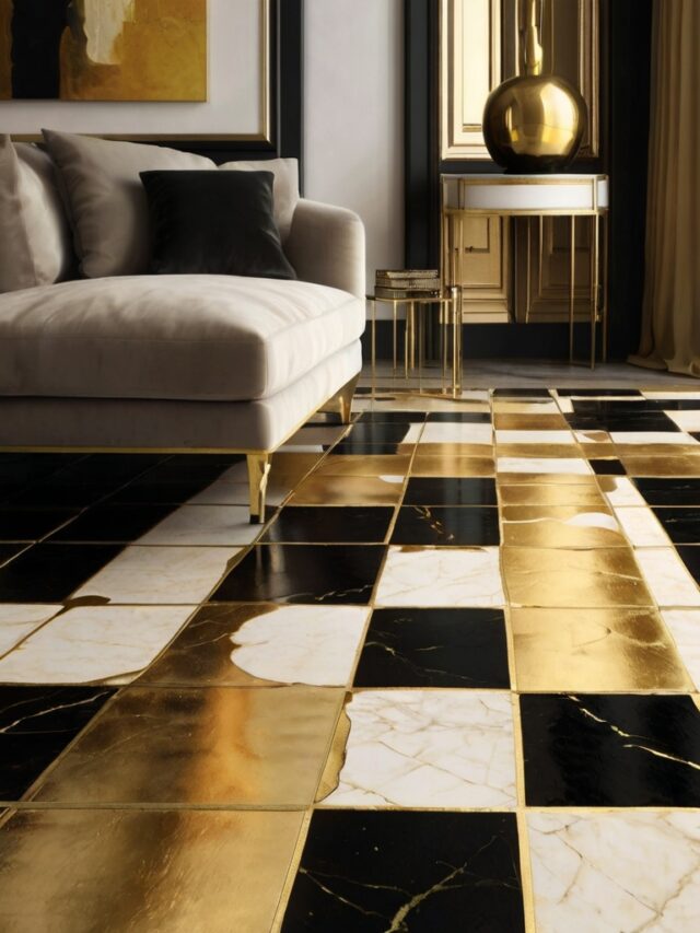 15+ Black, Gold and Cream Living Room Ideas: How to Create a Luxe Look ...