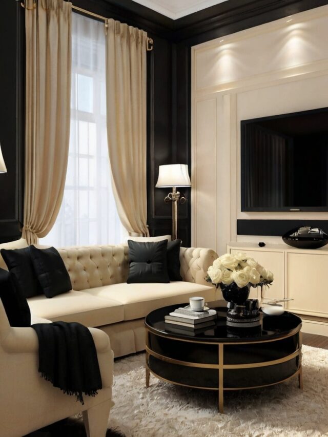 16 Black and Cream Living Room Ideas: Modern Trends You’ll Love - Homezillo