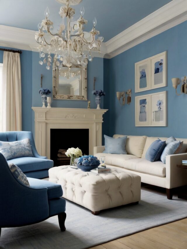 15+ Blue and Cream Living Room Ideas: You’ll Love - Homezillo