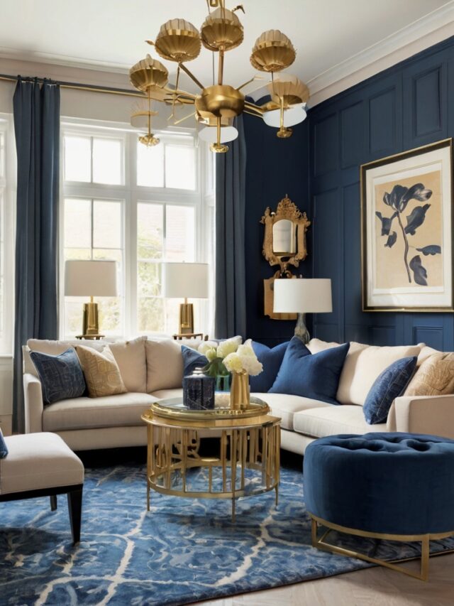 15+ Blue and Cream Living Room Ideas: You’ll Love - Homezillo