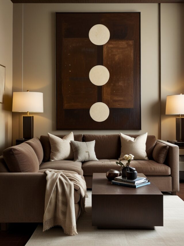 15+ Brown and Cream Living Room Ideas: Trending Designs You’ll Love ...