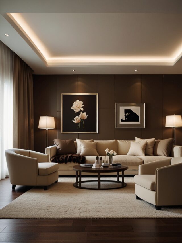 15+ Brown and Cream Living Room Ideas: Trending Designs You’ll Love ...