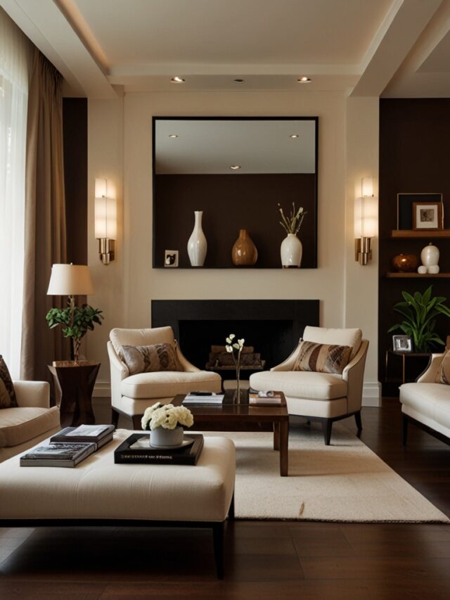 15+ Brown and Cream Living Room Ideas: Trending Designs You’ll Love ...
