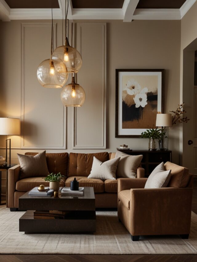 15+ Brown and Cream Living Room Ideas: Trending Designs You’ll Love ...