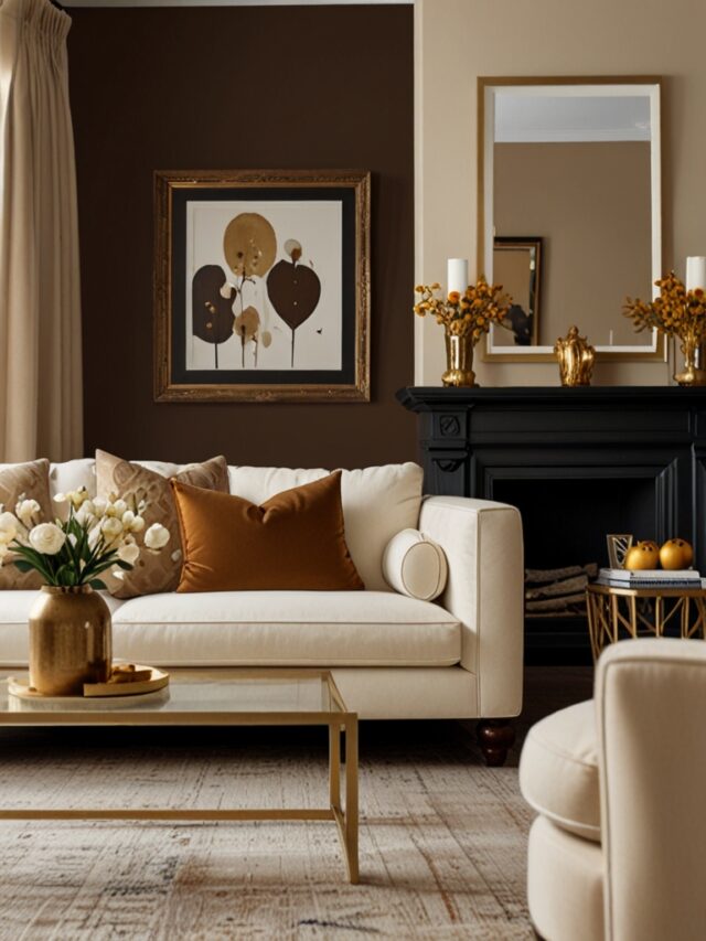 15+ Brown and Cream Living Room Ideas: Trending Designs You’ll Love ...