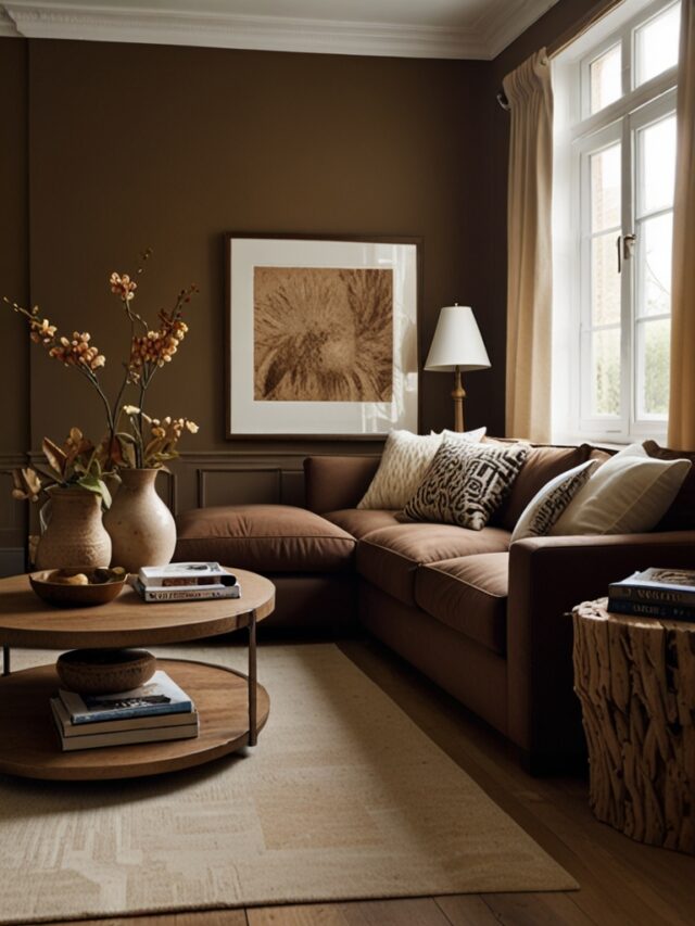 15+ Brown and Cream Living Room Ideas: Trending Designs You’ll Love ...