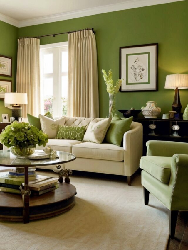 15+ Green and Cream Living Room Ideas: How to Style Your Dream Space ...