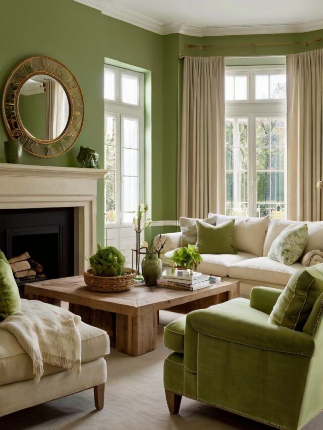 15+ Green and Cream Living Room Ideas How to Style Your Dream Space