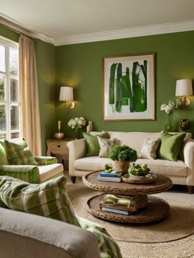 15+ Green and Cream Living Room Ideas: How to Style Your Dream Space ...