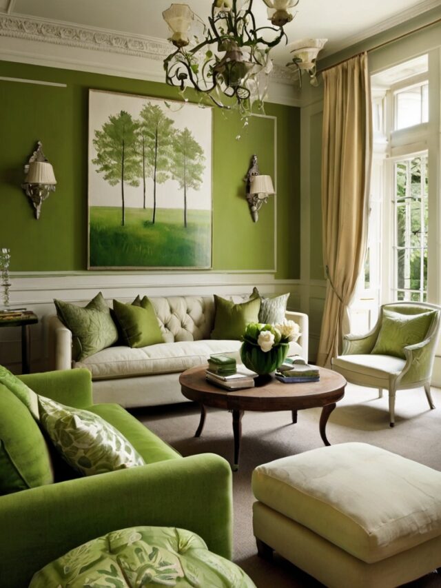 15+ Green and Cream Living Room Ideas: How to Style Your Dream Space ...