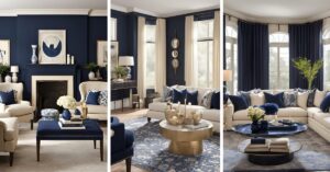 Read more about the article 16 Trending Navy and Cream Living Room Ideas: Designs You’ll Love