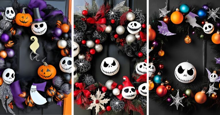 Nightmare Before Christmas Wreath Ideas