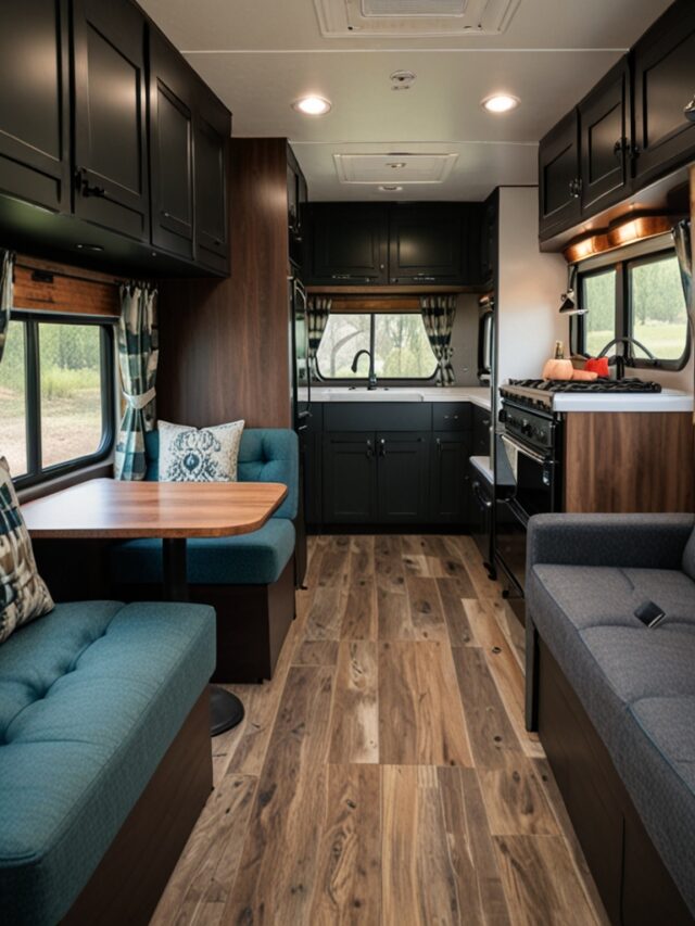 15+ Camper Remodel Ideas: Rustic, and Boho Designs You’ll love - Homezillo