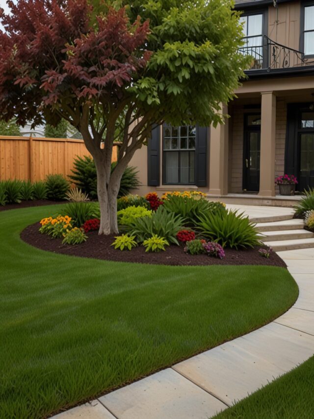 16 Front Lawn Landscaping Ideas You’ll Love - Homezillo