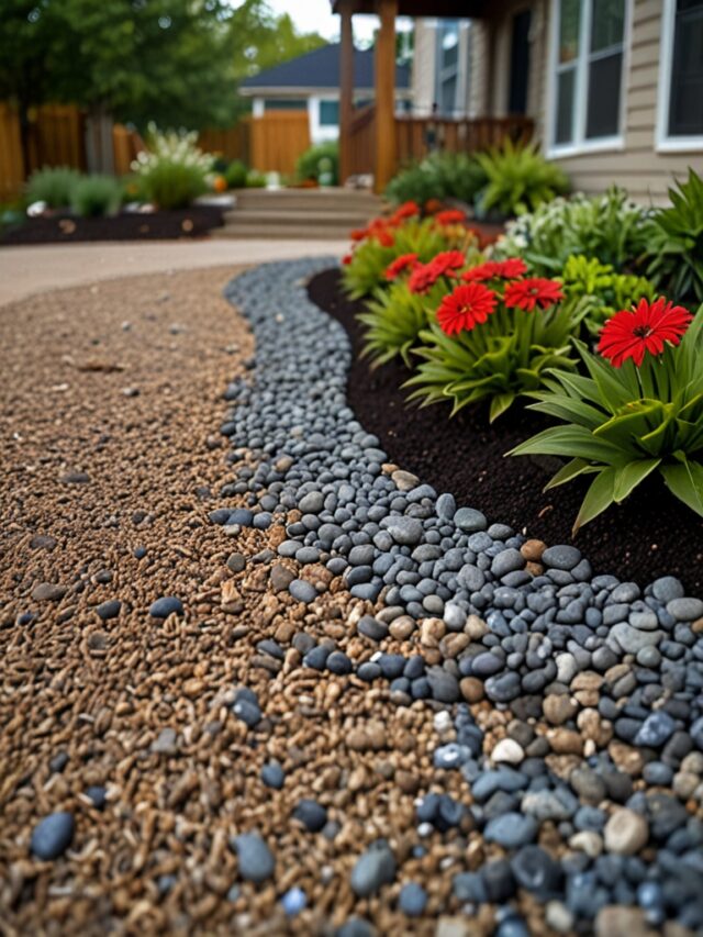 16 Affordable Front Yard Landscaping Ideas with Rocks - Homezillo