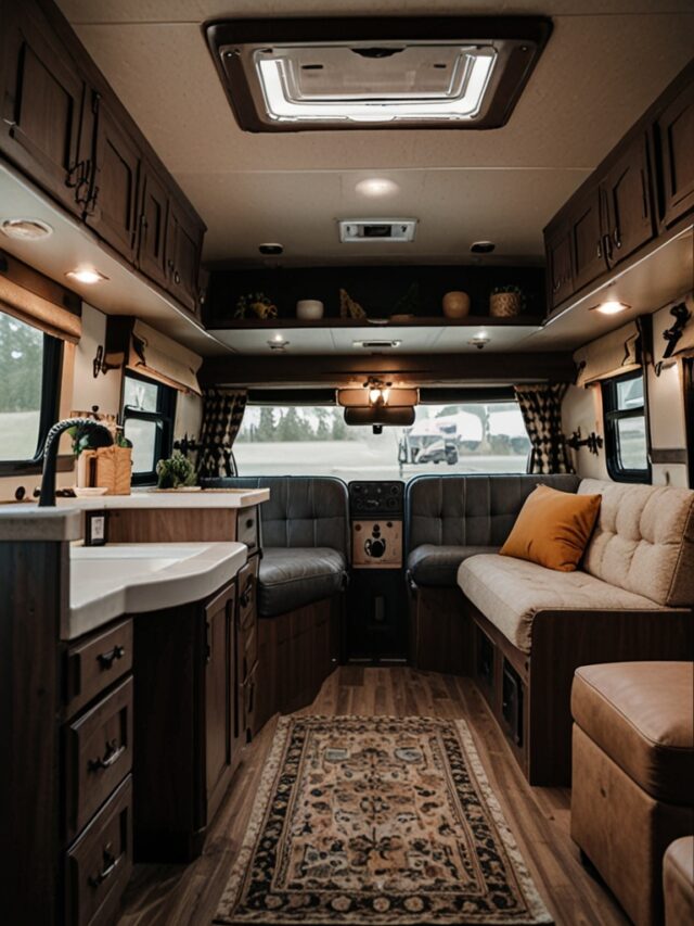 15+ RV Remodel Ideas: Modern & Luxury Designs to Inspire You - Homezillo