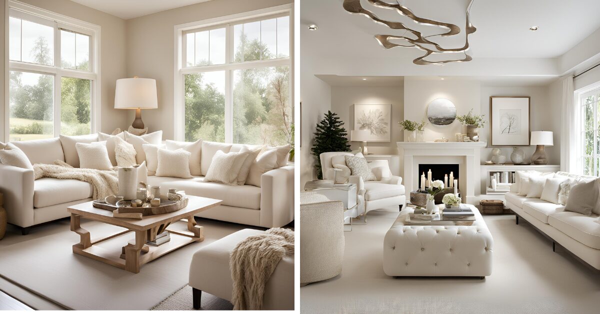 Read more about the article 16 White and Cream Living Room Ideas: How to Add Texture and Personality