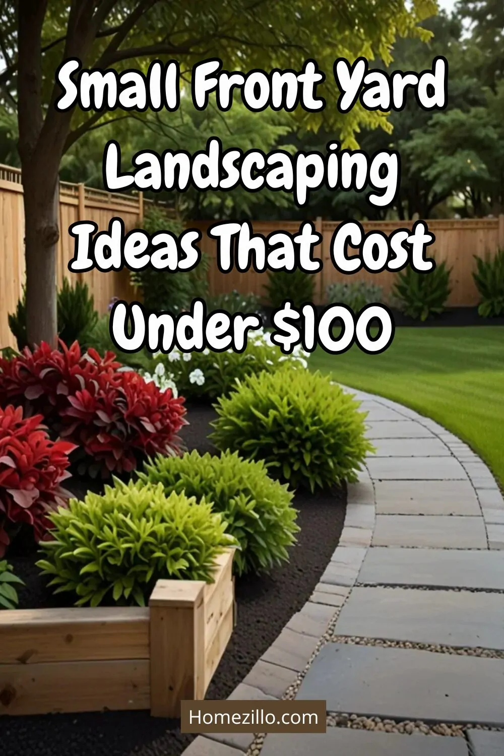 15+ Cheap Simple Front Yard Landscaping Ideas Homezillo — free download