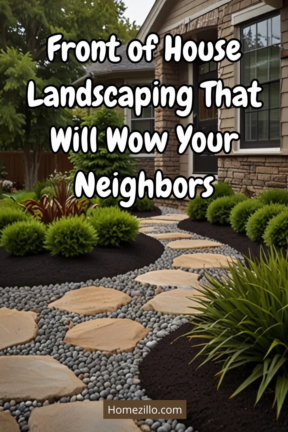 16 Best Landscaping Ideas for Front of House - Homezillo