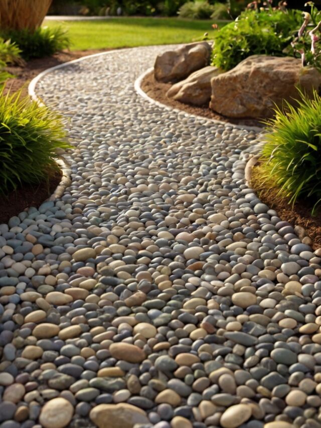 Different River Rocks 15+ Beautiful River Rock Landscaping Ideas - Homezillo