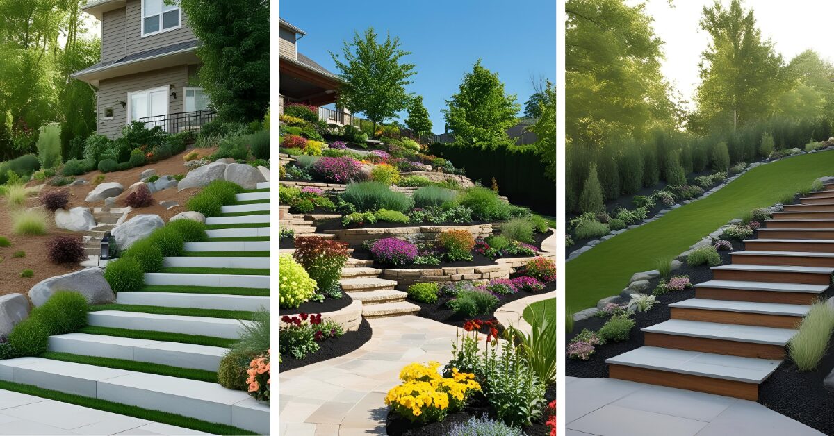 Read more about the article 16 Stunning Sloped Backyard Landscaping Ideas