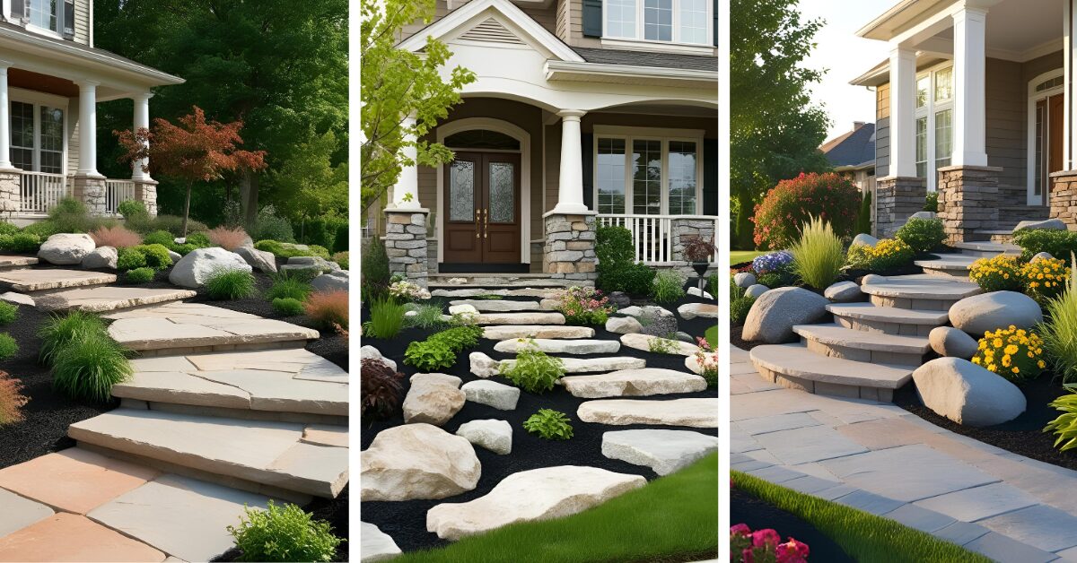 You are currently viewing 16 Stunning Stone Landscaping Ideas for Front Yard