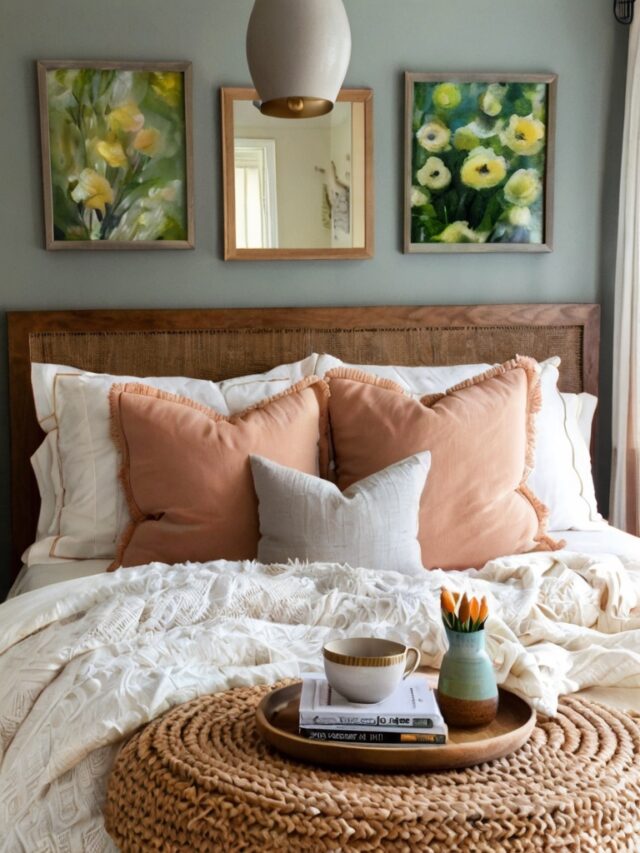 16 Spring Bedroom Decorating Ideas: Fresh Makeover - Homezillo