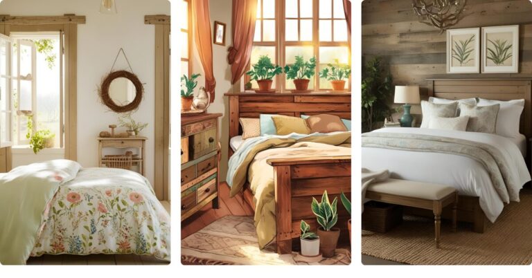 Rustic Spring Bedroom Ideas