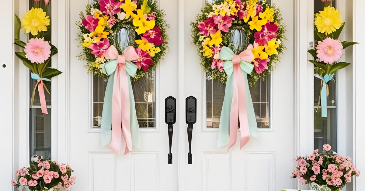 You are currently viewing 15+ Unique Spring Door Decor Ideas