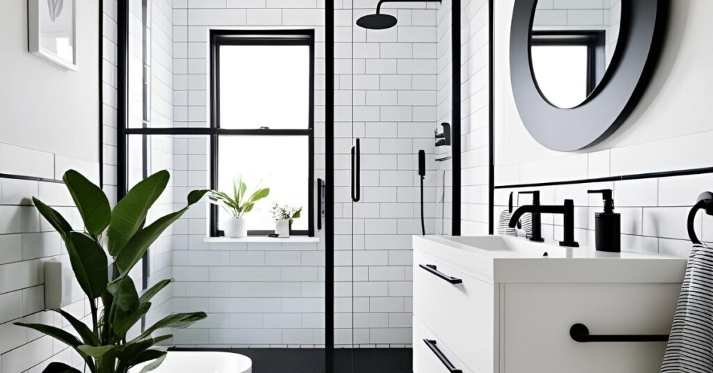Small Black And White Bathroom Design Ideas