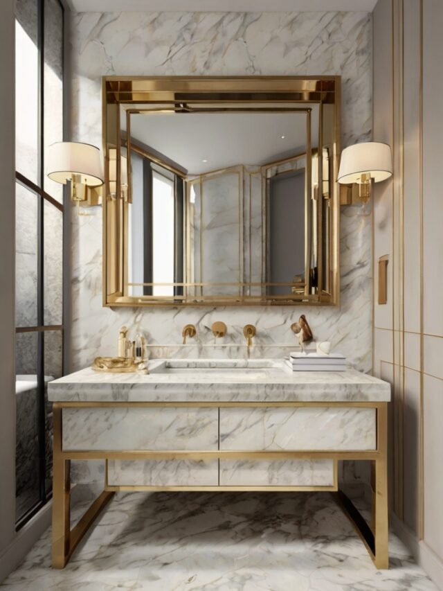 15+ Best White Marble Bathroom Ideas - Homezillo